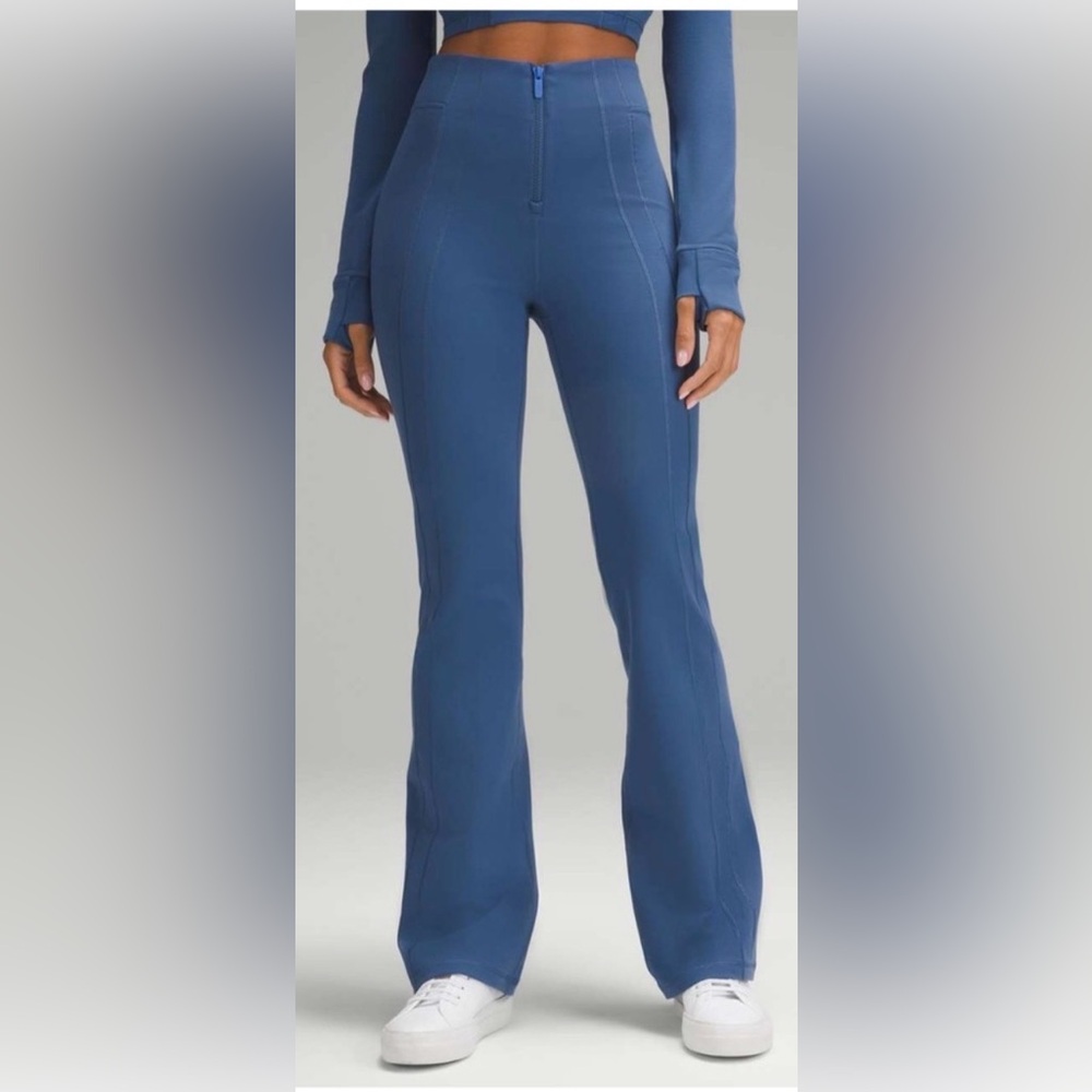 lululemon athletica Slate Blue Boot-Cut Flare Pants